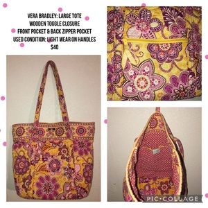 Vera Bradley: Large Tote, $40